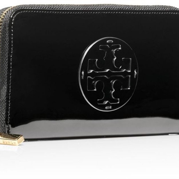 Tory Burch Handbags - Tory Burch Black Patent Leather Wallet